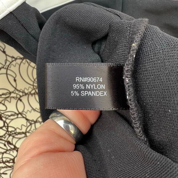 Boston Proper Beyond Travel Color Block PaneledBlack White Jacket NWT SMALL - Picture 7 of 11